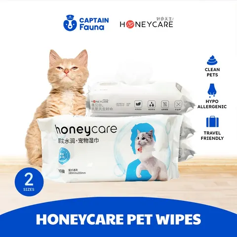 Pet Wipes / Tisu Basah Hewan